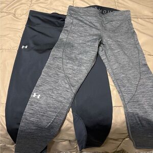 Lot of 2 Under Armour workout leggings